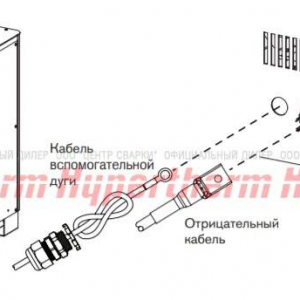 Кабель вспомогательной дуги, 82 фт (25 м) , США, шт